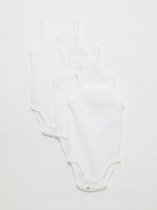 Meegroeirompertjes met schouderbandjes - 3-pack - Kiabi