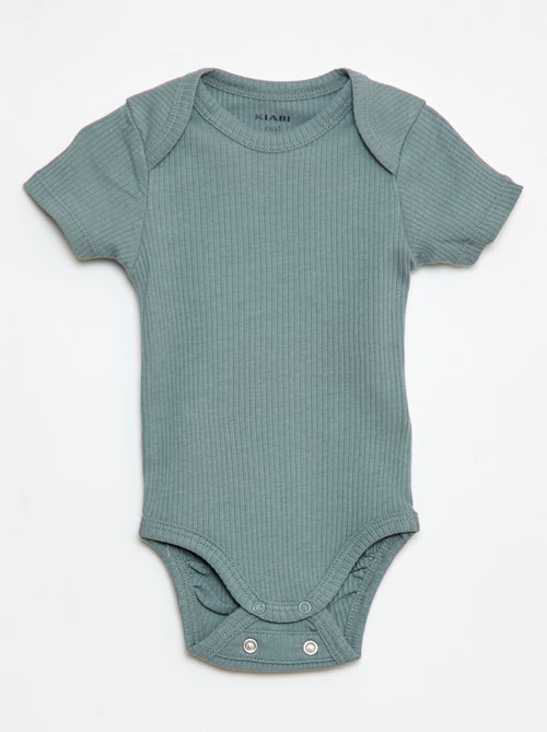 Meegroeirompertjes van effen tricot - 3-pack - Kiabi
