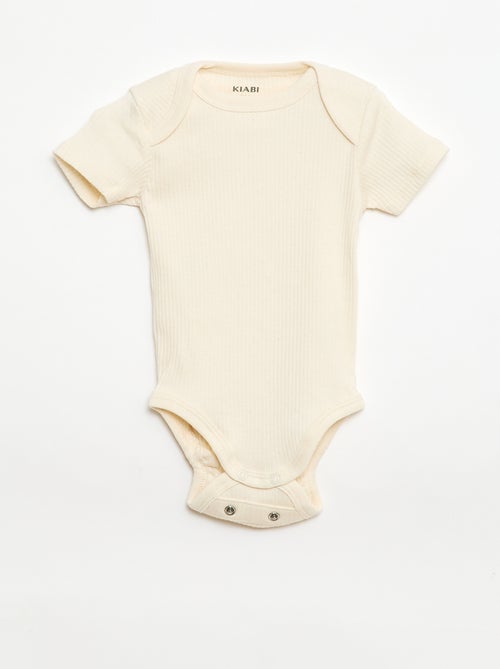 Meegroeirompertjes van effen tricot - 3-pack - Kiabi