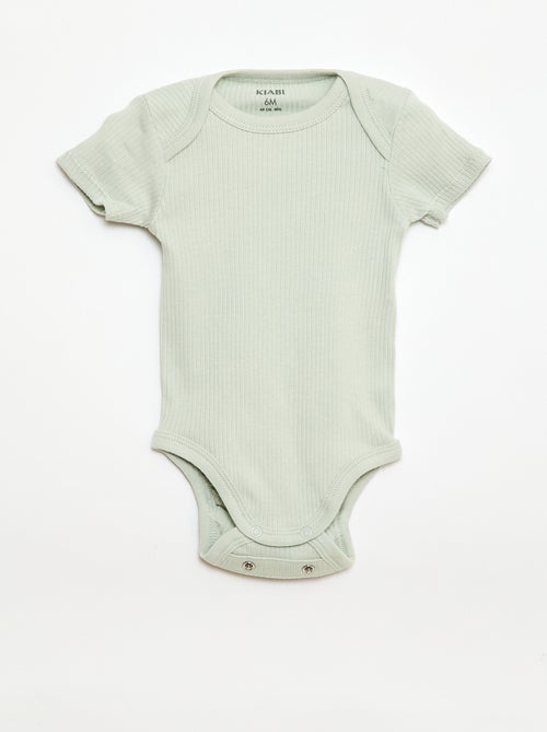 Meegroeirompertjes van effen tricot - 3-pack - Kiabi