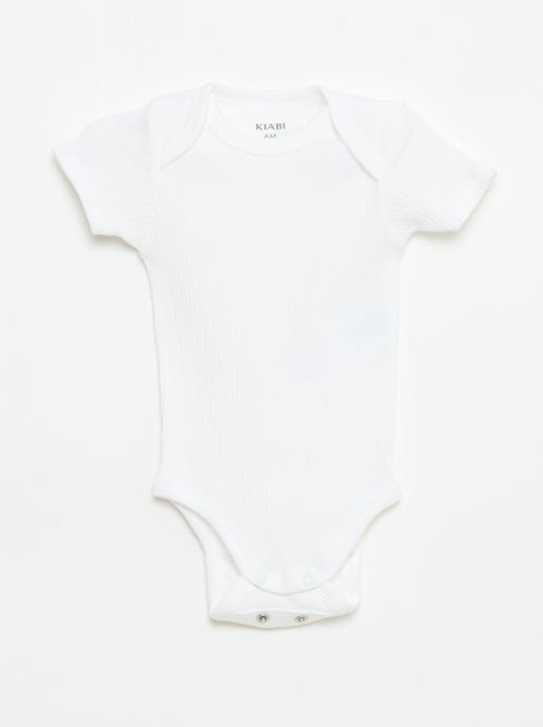 Meegroeirompertjes van effen tricot - 3-pack - Kiabi
