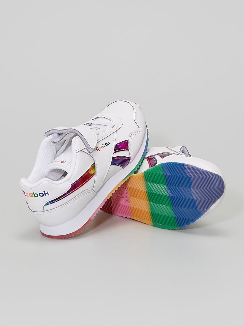 Reebok classic 2024 white rainbow