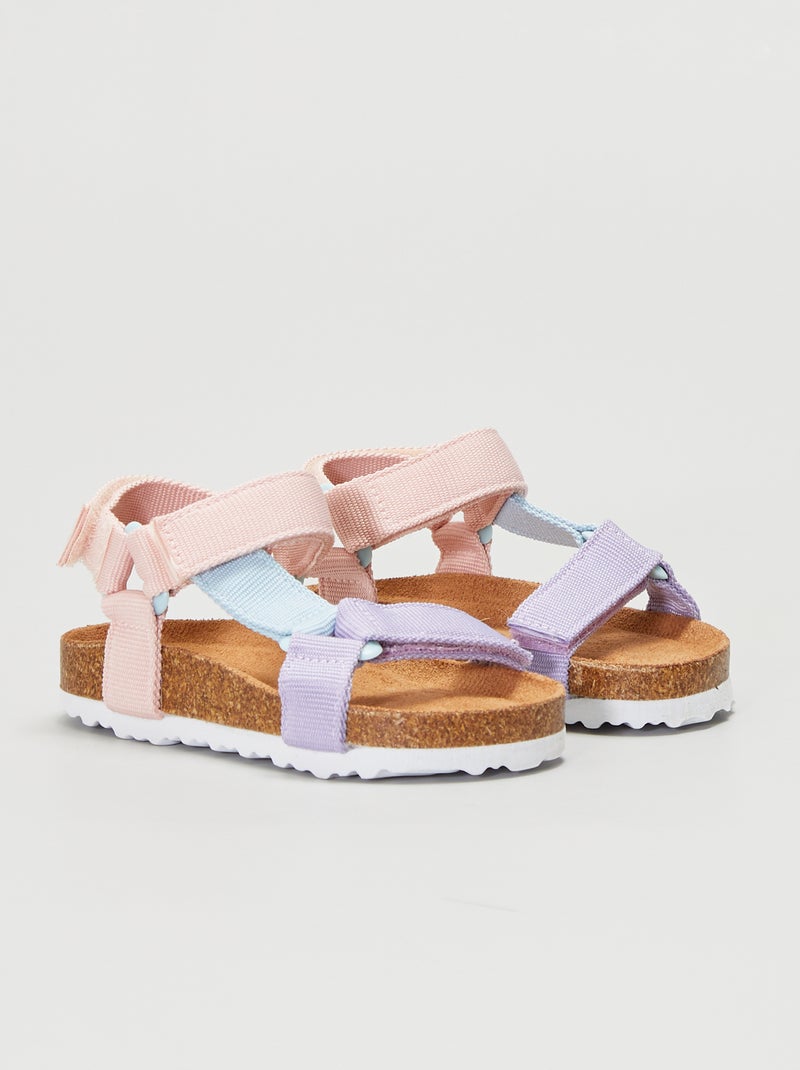 Meerkleurige sandalen ROSE - Kiabi