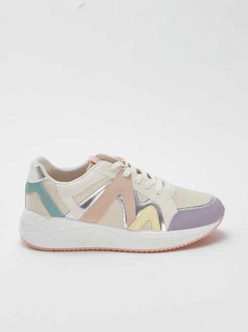 Meerkleurige sneakers - Kiabi
