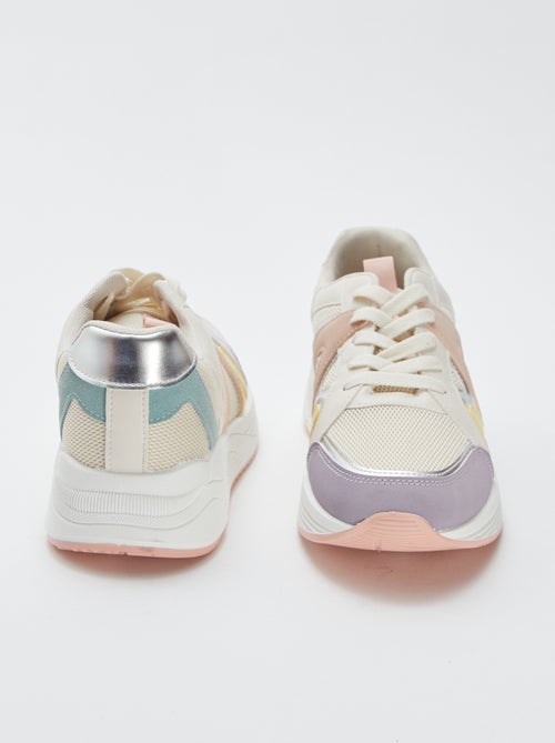 Meerkleurige sneakers - Kiabi