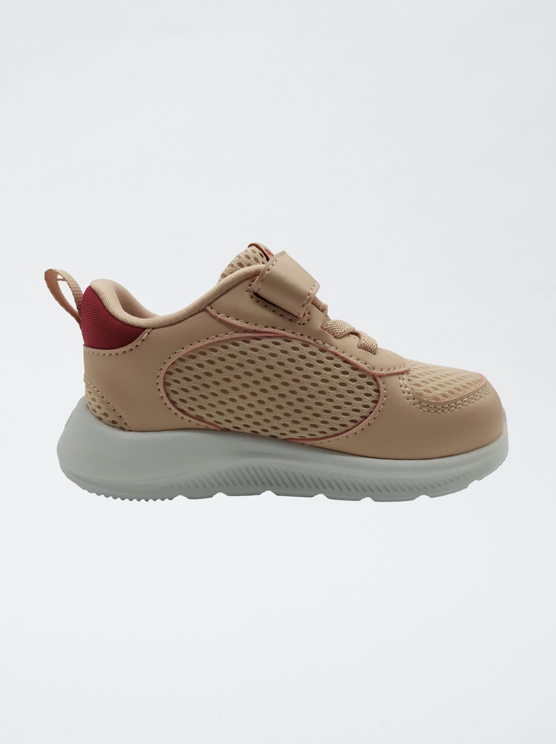 Mesh sneakers met veters en klittenband PUMA Rose - Kiabi