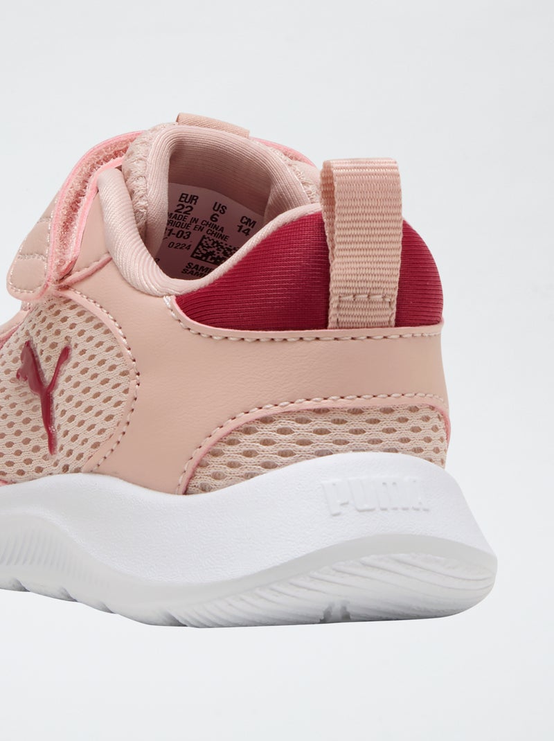 Mesh sneakers met veters en klittenband PUMA Rose - Kiabi