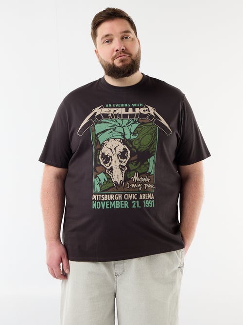 Metallica T-shirt met korte mouwen - Kiabi