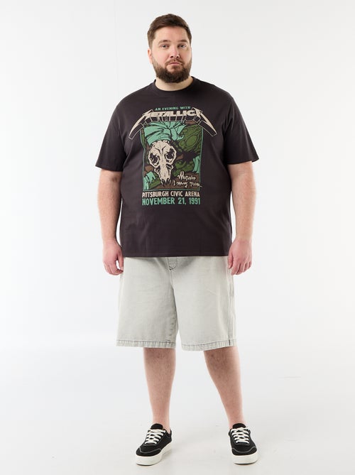 Metallica T-shirt met korte mouwen - Kiabi