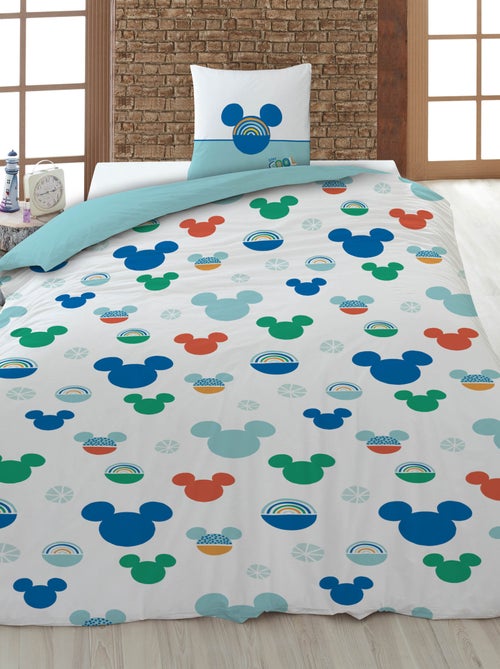 Mickey-dekbedset - Voor 1-persoonsbed - Kiabi