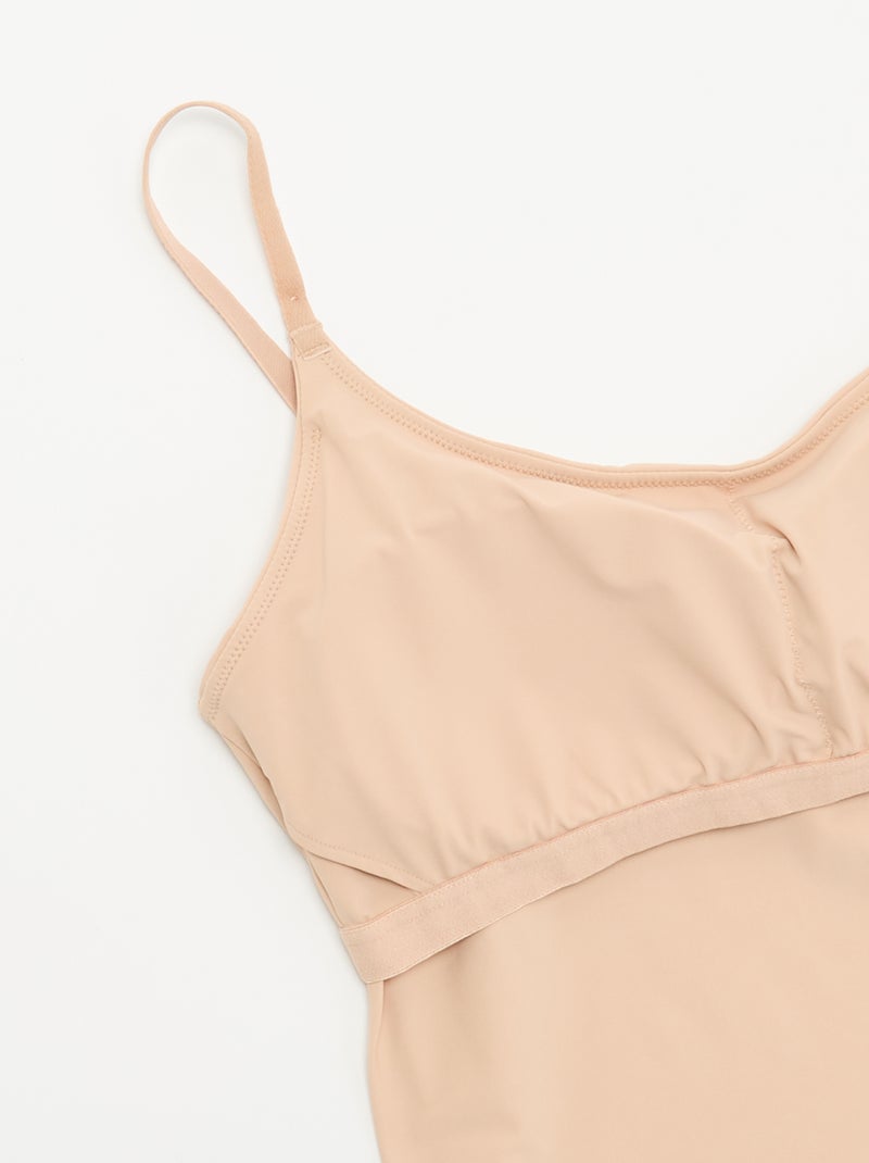 Microvezel top met geïntegreerde beha Rose - Kiabi