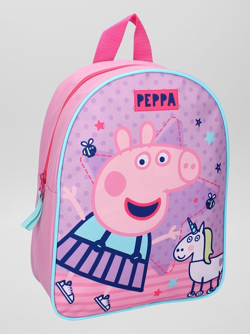 Middelgrote Peppa Pig tas ROSE Kiabi 8.00