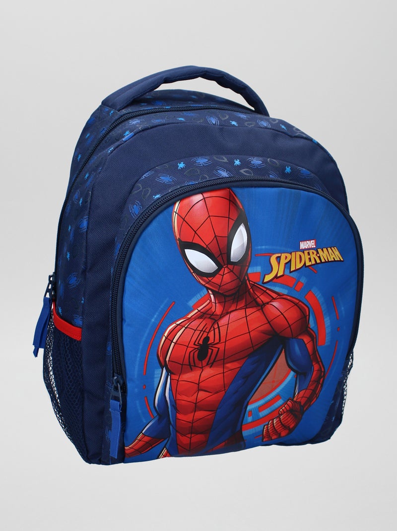 Middelgrote Spider-Man-rugzak BLAUW - Kiabi