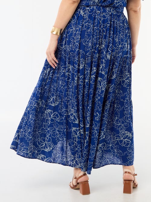 Midirok van crêpestof - Kiabi