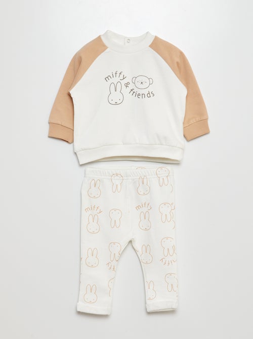 'Miffy'-setje - Sweater + joggingbroek - 2-delig - Kiabi