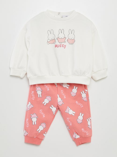 'Miffy'-setje - Sweater + joggingbroek - 2-delig - Kiabi