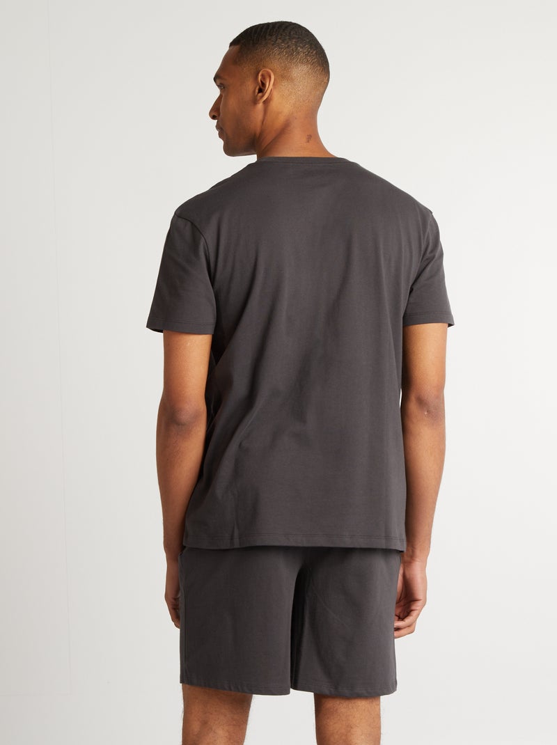 'Minecraft'-pyjama- 2-delig GRIJS - Kiabi