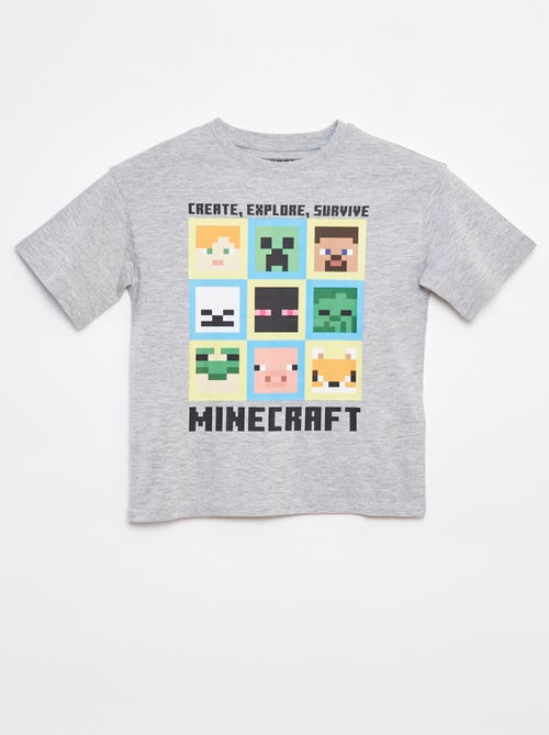 'Minecraft'-T-shirt met korte mouw - Kiabi