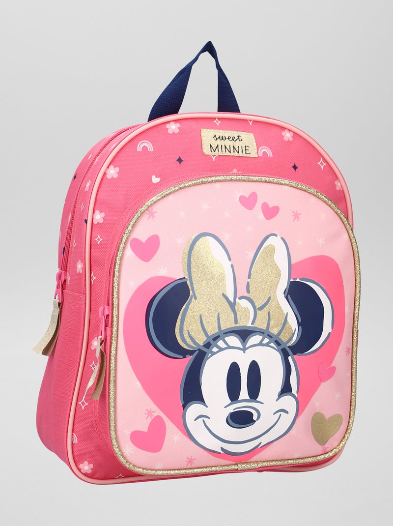 Minnie-rugzak fuchsia print - Kiabi