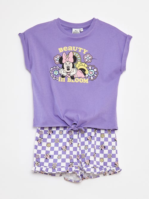 'Minnie'-setje: Lang T-shirt + short - Kiabi