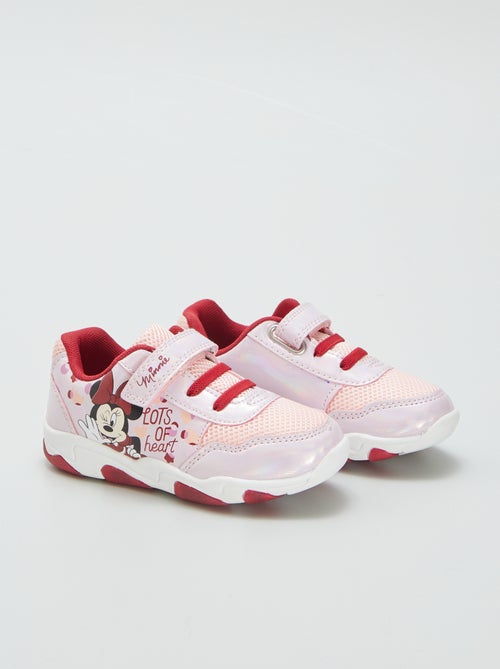 'Minnie'-sneakers van twee materialen - Kiabi