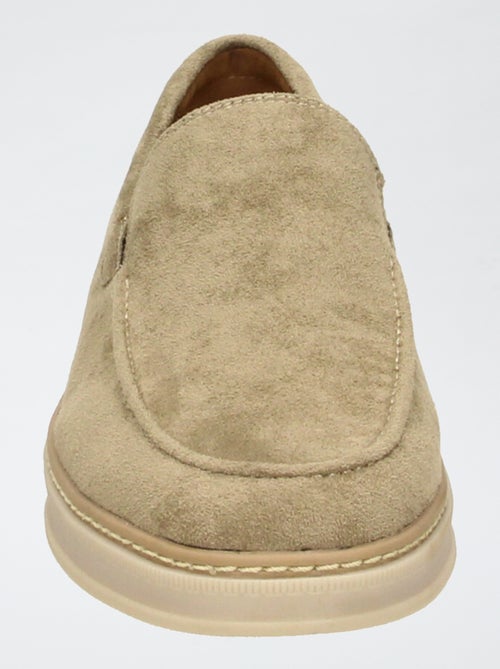 Mocassins van suède-imitatie - Kiabi