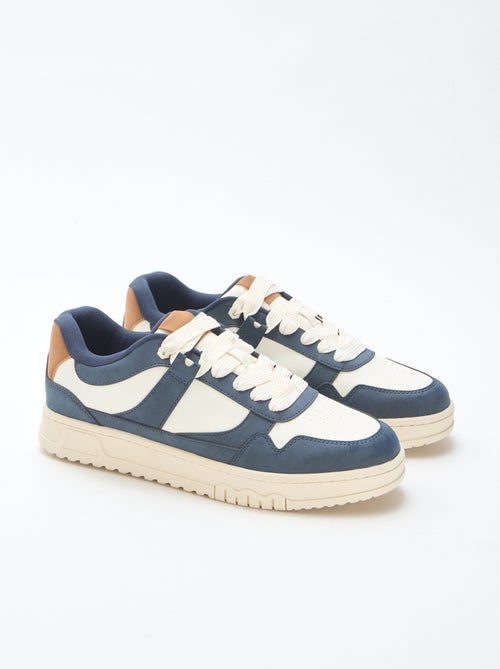 Moderne driekleurige sneakers - Kiabi
