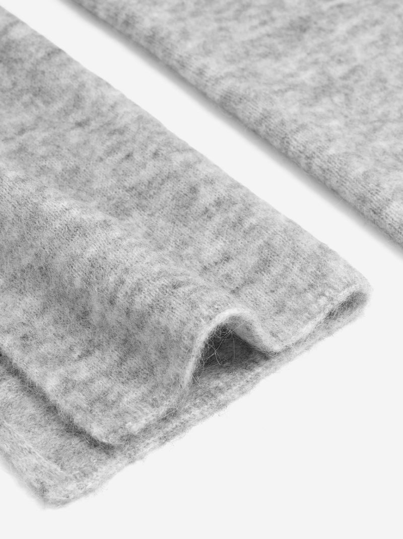 Mohair sjaal Grijs - Kiabi