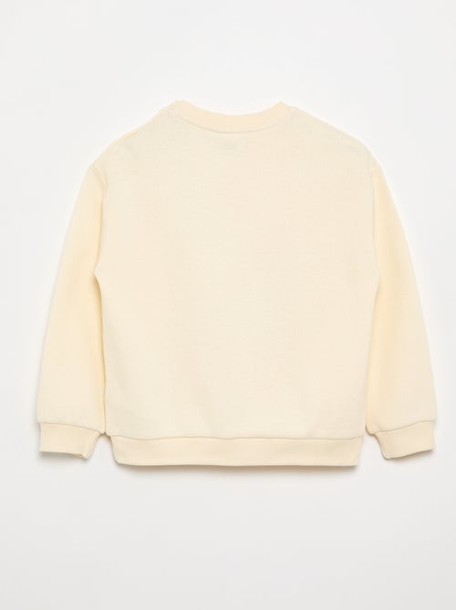 Molton sweater 'Hello Kitty' - gemakkelijk aan te trekken collectie - Kiabi Molton sweater 'Hello Kitty' - gemakkelijk aan te trekken collectie - Kiabi
