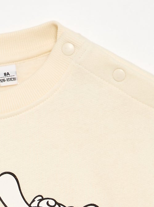 Molton sweater 'Hello Kitty' - gemakkelijk aan te trekken collectie - Kiabi Molton sweater 'Hello Kitty' - gemakkelijk aan te trekken collectie - Kiabi