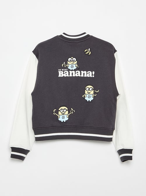 Molton sweater met knopen 'Minions' - Kiabi