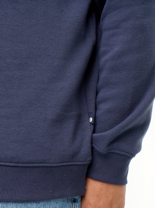 Molton sweater met polokraag - Kiabi