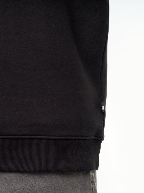 Molton sweater met polokraag - Kiabi
