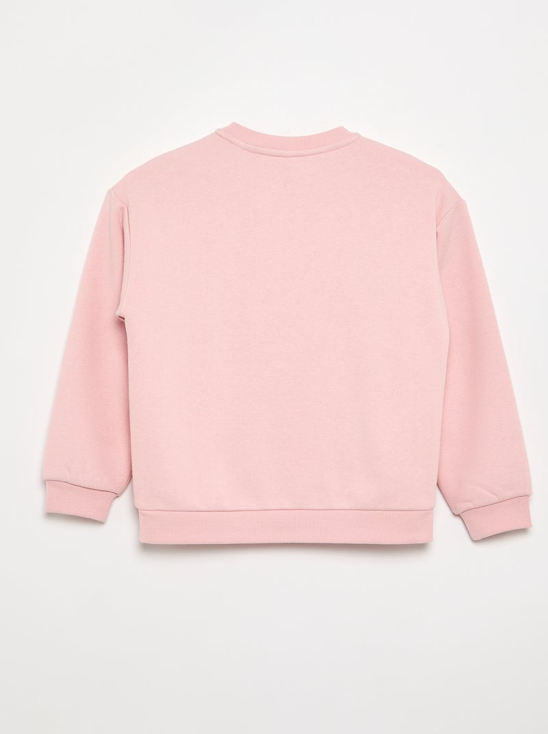 Molton sweater 'Stitch' - gemakkelijk aan te trekken collectie Rose - Kiabi