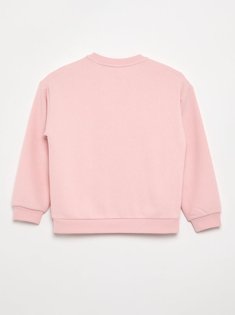 Molton sweater 'Stitch' - gemakkelijk aan te trekken collectie Rose - Kiabi