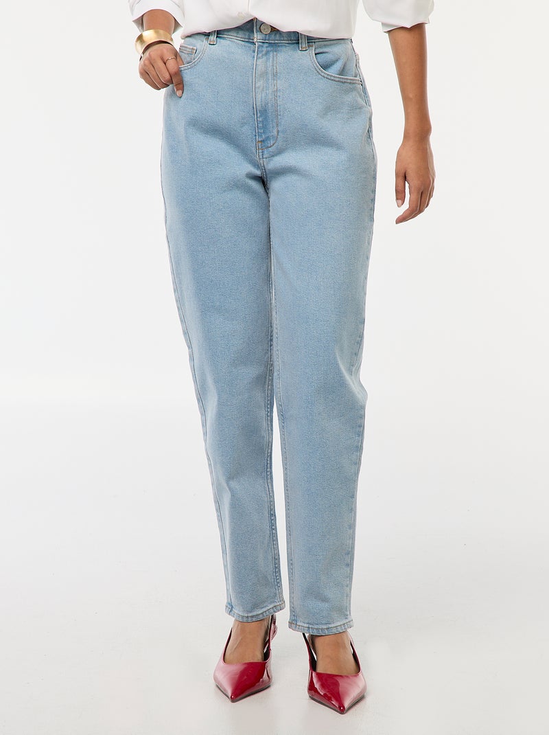 Mom-fit jeans - L30 Blauw - Kiabi