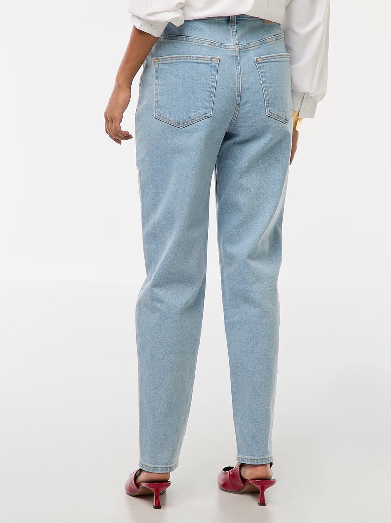 Mom-fit jeans - L30 Blauw - Kiabi