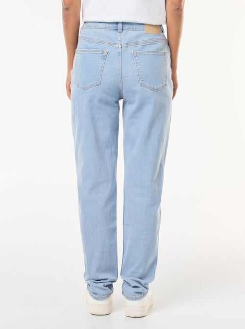 Mom-fit jeans met vijf zakken L34 - Kiabi