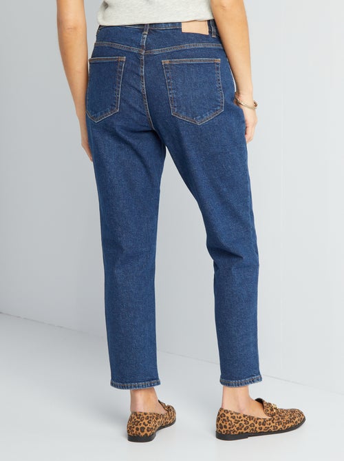 Mom-fit jeans met zeer hoge taille - L32 - Kiabi