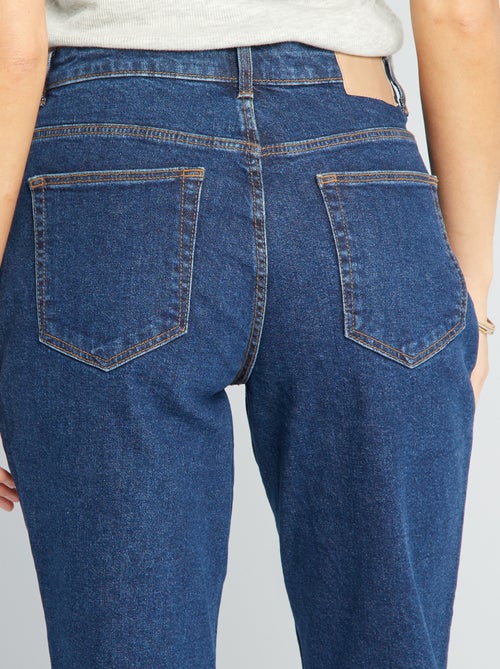 Mom-fit jeans met zeer hoge taille - L32 - Kiabi