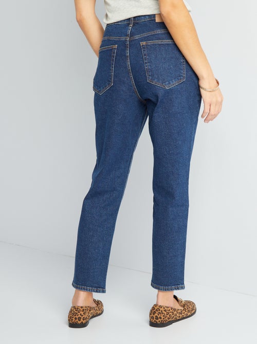 Mom-fit jeans met zeer hoge taille - L34 - Kiabi