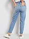     Mom-jeans met elastische tailleband afbeelding 3
