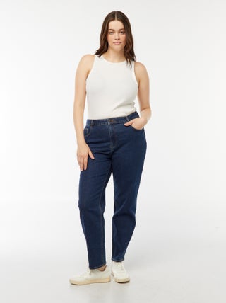 Mom jeans met hoge taille - L28