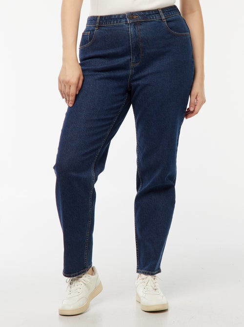 Mom jeans met hoge taille - L28 - Kiabi Mom jeans met hoge taille - L28 - Kiabi