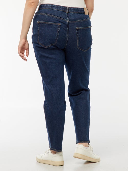 Mom jeans met hoge taille - L28 - Kiabi Mom jeans met hoge taille - L28 - Kiabi