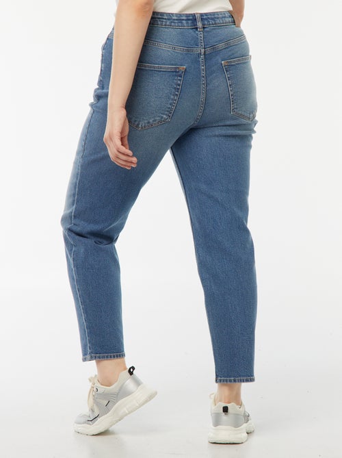 Mom jeans met hoge taille - L34 - Kiabi