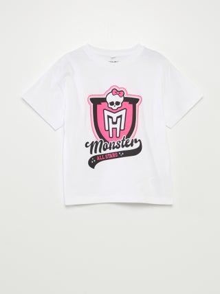 'Monster High'-T-shirt met korte mouwen