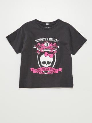 'Monster High'-T-shirt met korte mouwen