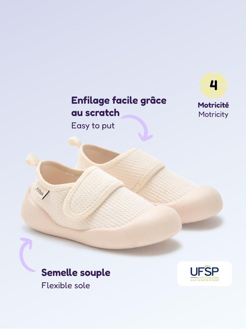 Motoriek 4 slofjes 'lopen' - Kitchoun - Kiabi