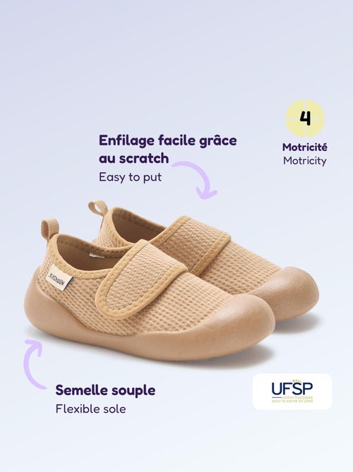 Motoriek 4 slofjes 'lopen' - Kitchoun - Kiabi